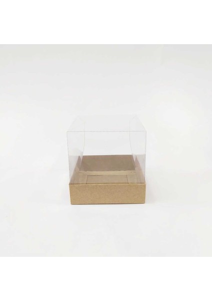 Kraft Kutu Asetat Kapaklı 5*5*5cm