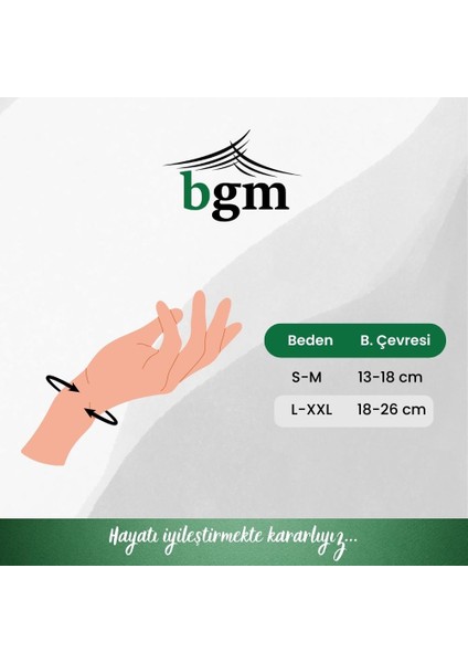 El Bilek Ateli Yüksek Kalite Metal Destekli Statik El Bilek Ateli Sağ ve Sol Çift Yönlü