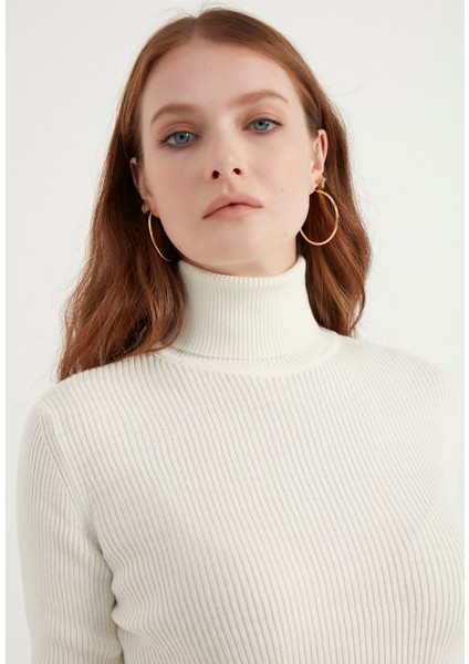 Basıc Balıkçı Yaka Kazak