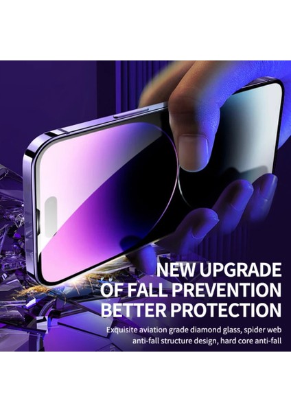 Apple iPhone 14 Pro Max Uyumlu Ekran Koruyucu Cam Premium Maker
