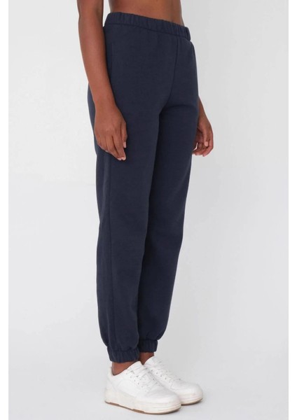 Kadın Kalın Içi Şardonlu Paça Lastikli Eşofman Altı Antrasit fiyatları