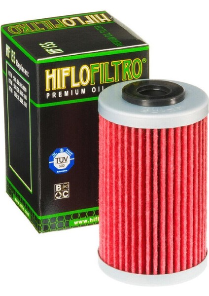 Hiflo HF155 1999-2006 Ktm 640 Lc4 Uyumlu Yağ Filtresi - 1.filtre