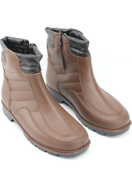 Kışlık Erkek Fermuarlı Içi Sıcak Astarlı Kar Bot Çizme modelleri