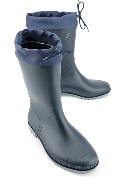 Kışlık Bağcıklı Içi Kürklü Su Geçirmez Erkek Çizme