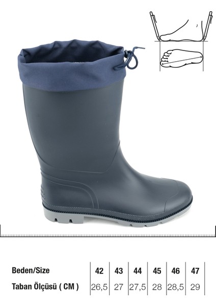 Kışlık Bağcıklı Içi Kürklü Su Geçirmez Erkek Çizme fiyatları