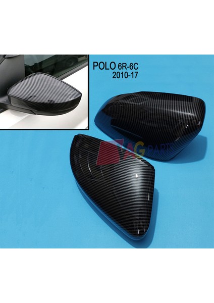 Polo 6c Karbon Ayna Kapağı -Polo 6c Ayna Kapağı