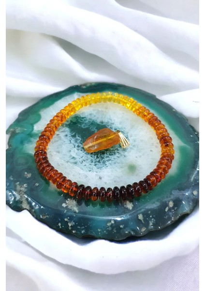 Kehribar Renk Tasarım (Kehribar Kolye) Bileklik fiyatları