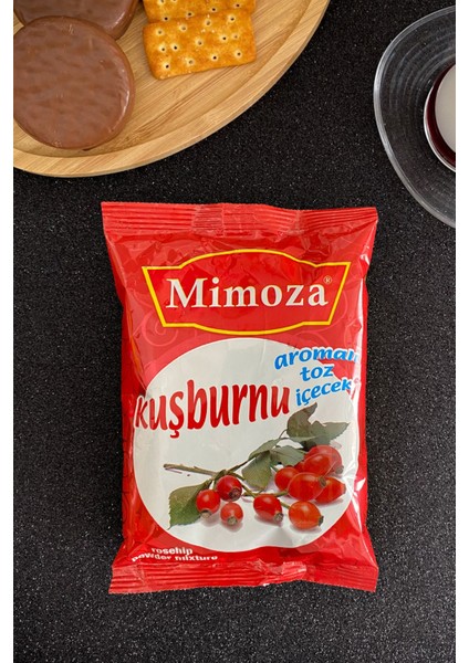 Kuşburnu ve Limon Aromalı Sıcak Toz İçecek Oralet'i Kış ve Meyve Çayı Kafe İçecekleri 2 Adet 500 gr modelleri