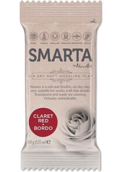 Modelleme Hamuru 100 Gr. Bordo