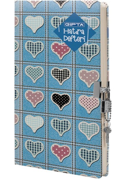 Kilitli Ip Dikiş.sert Kpk.hatıra Defter 14 20 120 Yaprak 1 Adet