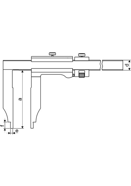 0-4000MM Pld Ekonomik Tip Mekanik Uzun Tek Çene Kumpas