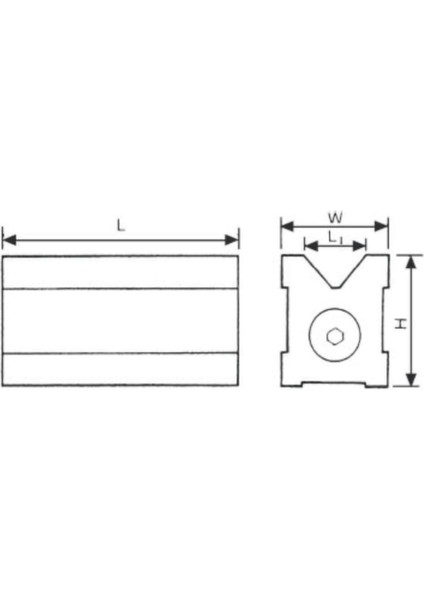 95X70X100X50 Pld Manyetik V-Yatak Tek Ölçüm Için fiyatları