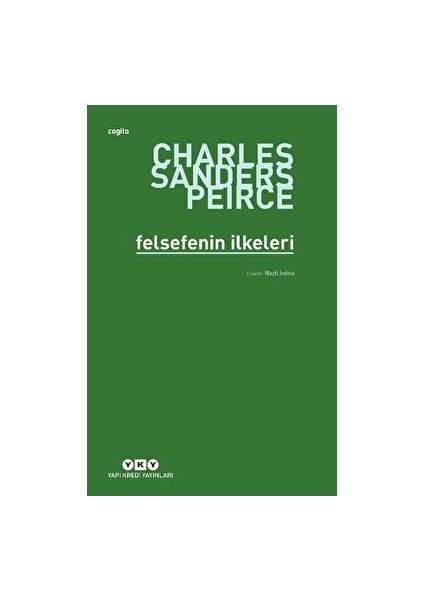 Felsefenin İlkeleri - Charles Sanders Peirce
