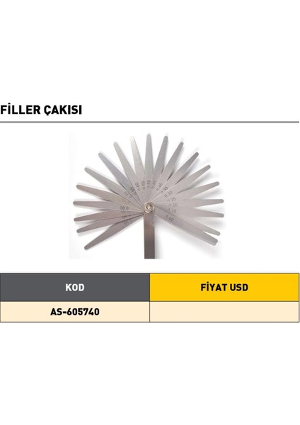 AS-605740 Asimeto Filler Çakısı fiyatları