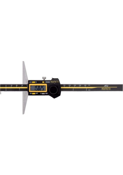 0-300MM Asimeto Abs Tip Tek Kanca Dijital Derinlik Kumpası AS-322127