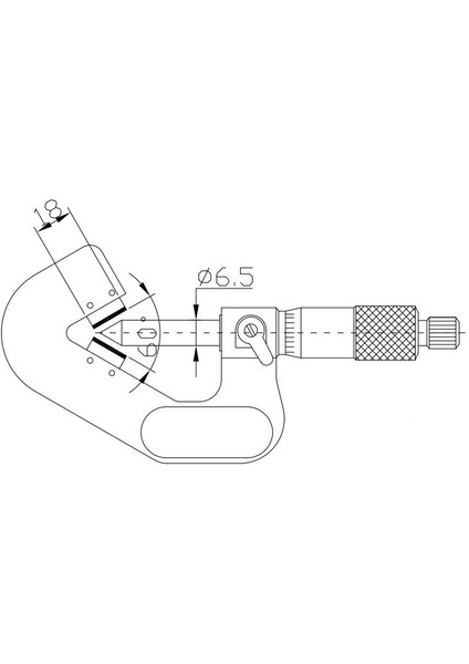 1-15 mm Asimeto Dijital V Yataklı Mikrometre AS-155010 fiyatları