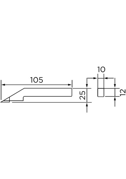 0-600 mm Asimeto Tek Kolon Dijital Yükseklik Mihengiri AS-625240