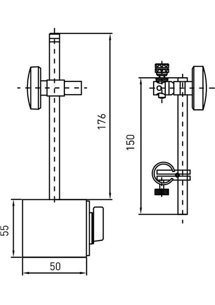 80 kg Asimeto Manyetik Ayak AS-601020 fiyatları