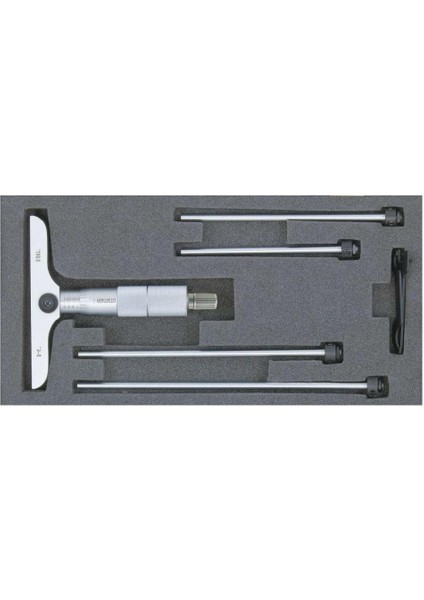 0-100 mm Asimeto Derinlik Mikrometresi AS-201040
