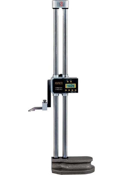 0-600 mm Asimeto Çift Kolon Dijital Yükseklik Mihengiri AS-627240