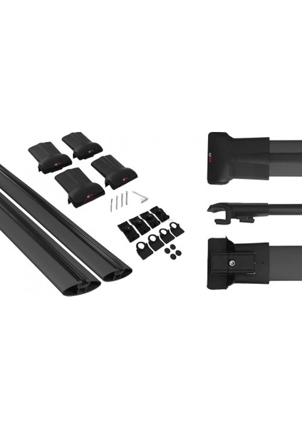 Dacia Sandero Stepway 2012-2020 Basic Model Siyah Ara Atkı fırsatları