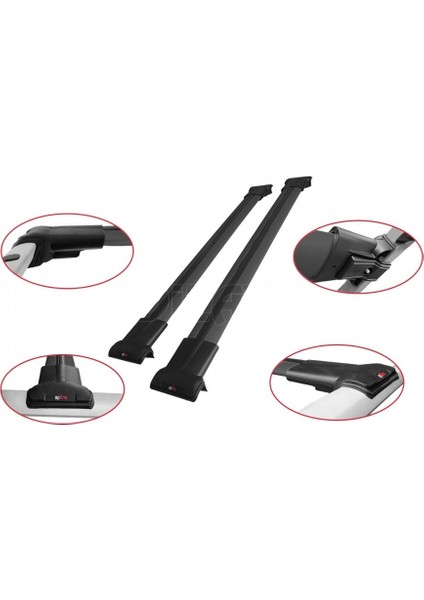 Dacia Sandero Stepway 2012-2020 Basic Model Siyah Ara Atkı indirimleri