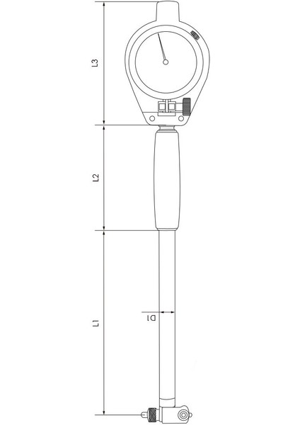 35-50 mm Asimeto Silindir Komparatörü AS-484220