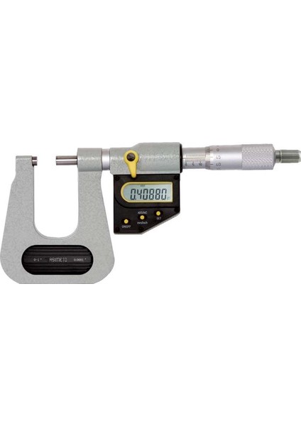 0-25 mm Asimeto Dijital Derin Boğaz Mikrometre AS-157014