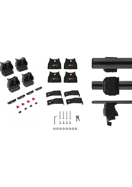 Toyota Hilux (AN30) 2011-2015 Oluksuz Model Siyah Ara Atkı