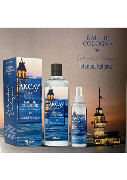 Istanbul Kolonyası 250 ml Cam Şişe + 150 ml Pet Şişe Sprey fiyatları