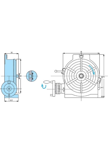 78X150MM Vertex Yatay Dikey Döner Tabla Hv-6 fiyatları