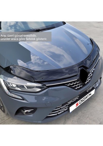 S-Dizayn Toyota Corolla Abs Plastik Kaput Rüzgarlığı 2013-2018 A+Kalite fırsatları