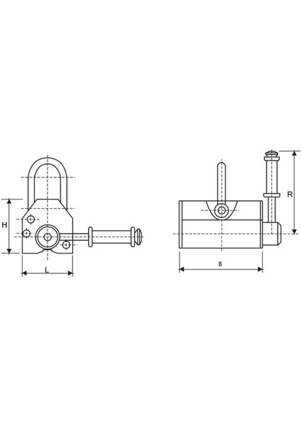 C990-5000KG Krasnic Manyetik Kaldıraç fiyatları