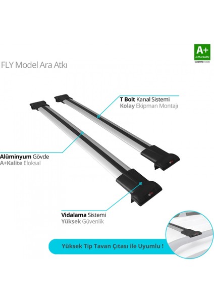 Great Wall Cannon 2019 Üzeri Basic Model Gri Ara Atkı