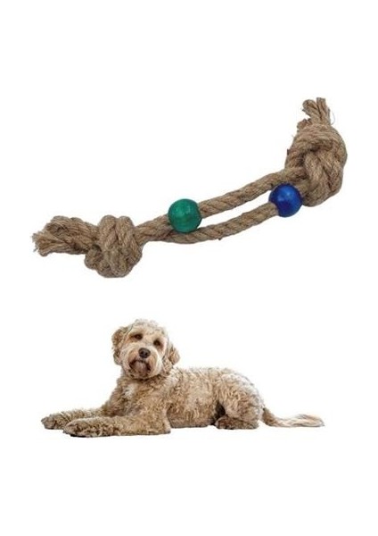 Petinka® Diş Kaşıma Ipi Köpek Oyuncağı Diş Güçlendirme Temizleme Ipi Köpek Oyun Halatı