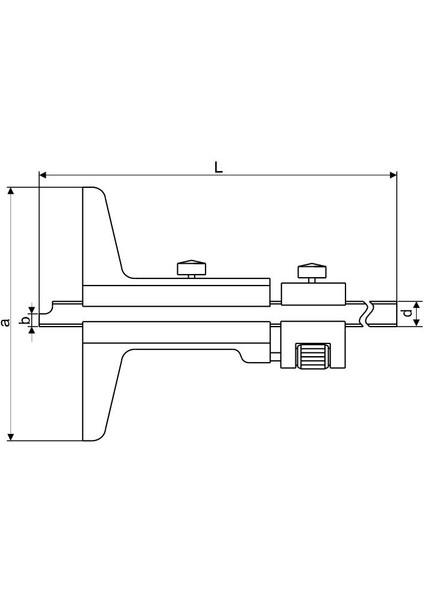 0-300MM Pld Ekonomik Tip Mekanik Derinlik Kumpası