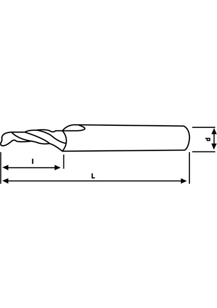 3X8X3X90MM Pld Tek Ağızlı Karbür Sert Metal Parmak Frezesi fiyatları