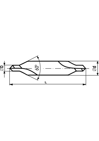 4,00MM Pld DIN333 Hss Punta Matka Matkabı