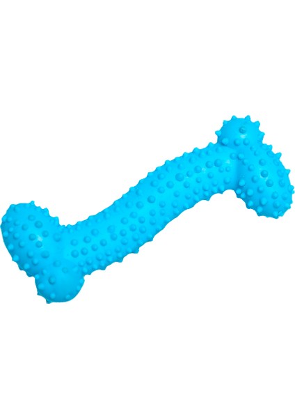 Petinka® Kemik Oyuncağı Tırtıklı Yüzey Küçük Kemik Plastik Köpek Oyuncağı