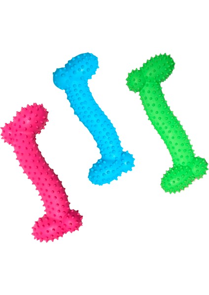 Petinka® Kemik Oyuncağı Tırtıklı Yüzey Küçük Kemik Plastik Köpek Oyuncağı fırsatları