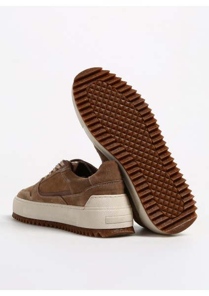 Bej Erkek Deri Sneaker CERIGNO fırsatları