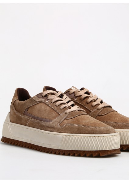 Bej Erkek Deri Sneaker CERIGNO indirimleri