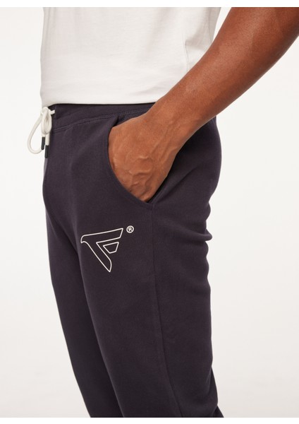 Lastikli Bel Slim Fit Lacivert Erkek Eşofman Altı FM23W02PF fırsatları