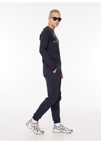 Bisiklet Yaka Lacivert Erkek T-Shirt FM23W12TG fiyatları