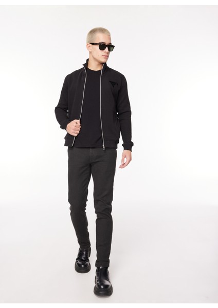 Siyah Erkek Sweatshırt Fm23W31Fz modelleri