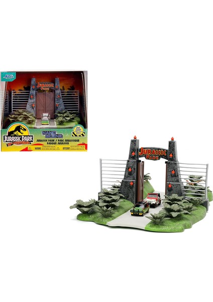 Jada Toys Jurassic World Nano Scene Diaroma, Lisanslı Jada Toys