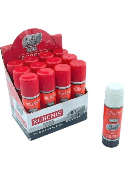 Glue Stick Yapıştırıcı 43 gr Rg-43 12 Adet