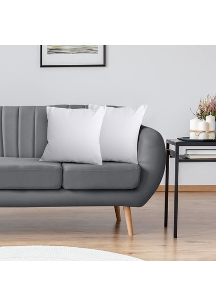 Kare Kırlent Iç Yastık 2 Adet Ultra Dolgun Dolgulu Kırlent Yastığı 43X43
