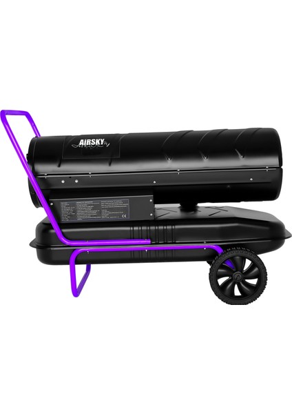 78 Kw Mazotlu Isıtıcı Duman Koku Filtreli