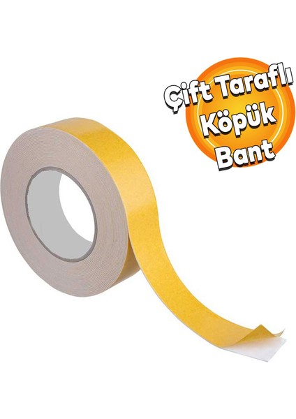 Automix Çift Taraflı Köpük Bant 18 mm x 5 mt 44793